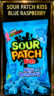 Sour Patch Kids Blue Raspberry Snack Size Bag