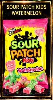 Sour Patch Kids Watermelon Snack Size Bag